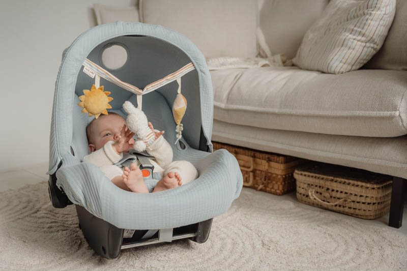 Miffy x Little Dutch Kinderwagenkette Vintage Sunny Stripes