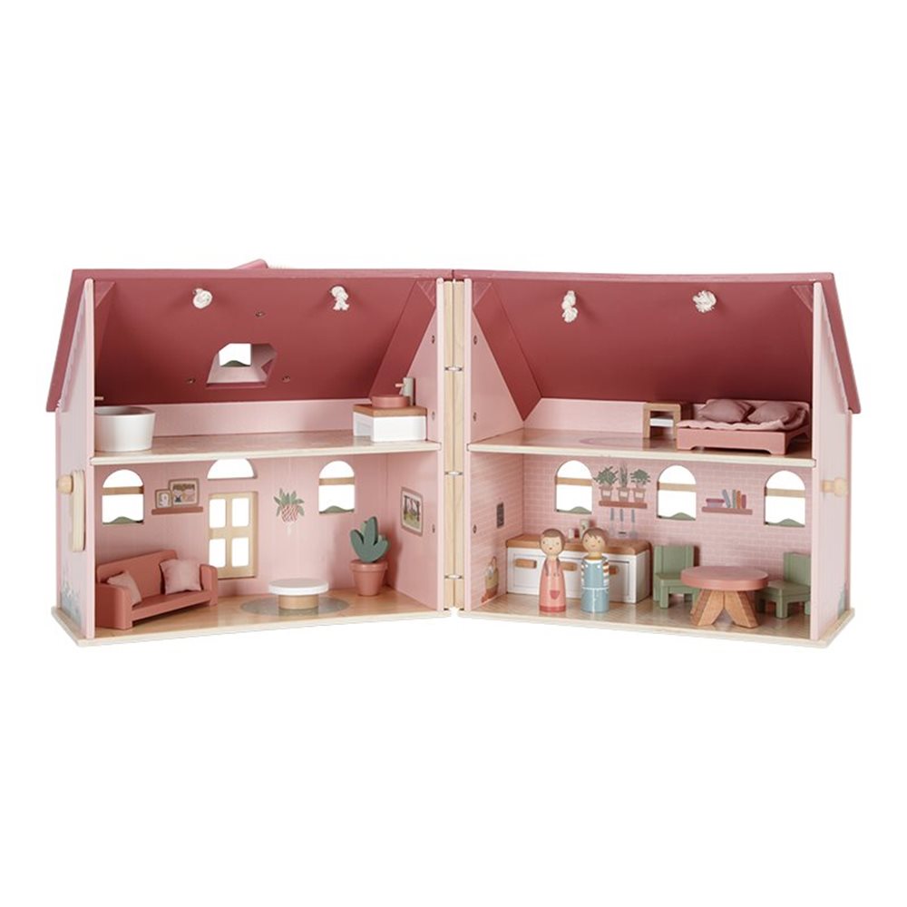 Little Dutch Tragbares Holzpuppenhaus