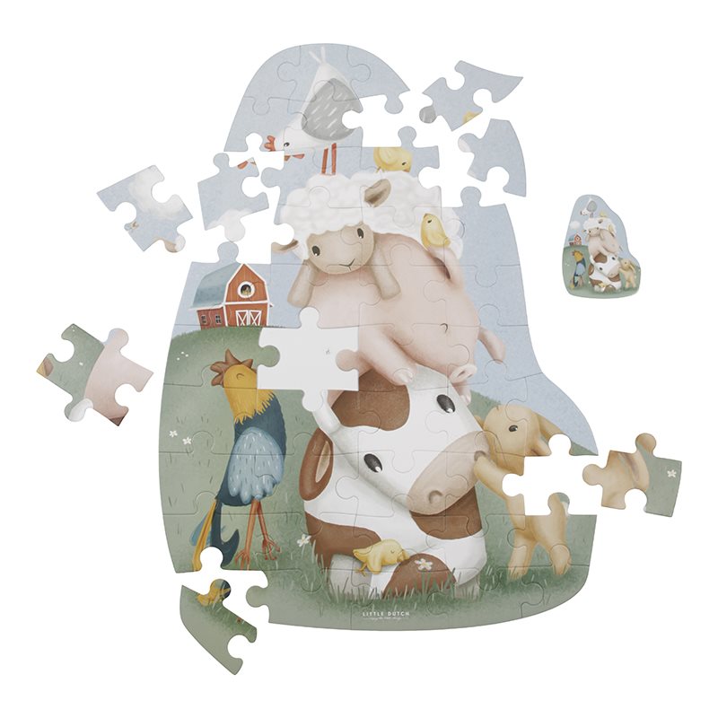Little Dutch Bodenpuzzle Little Farm