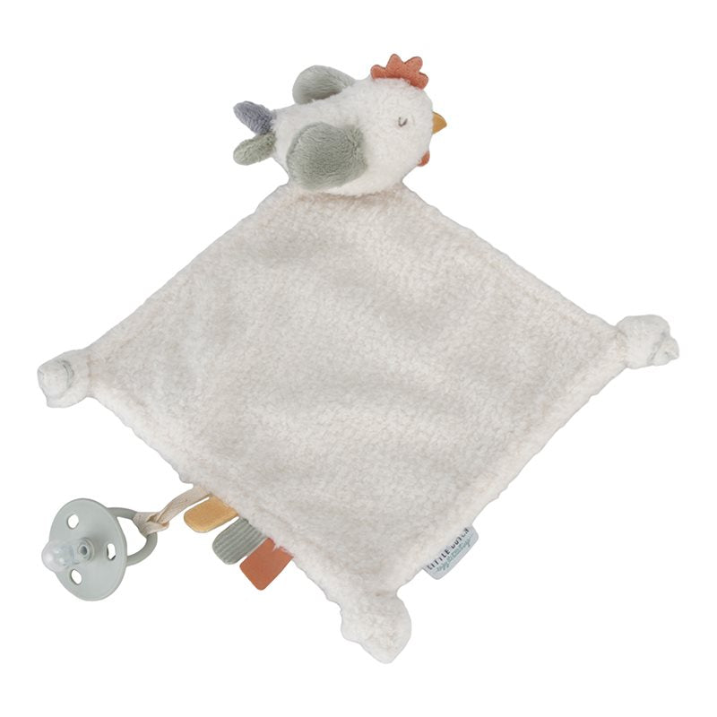Kuscheltuch Huhn Little Farm