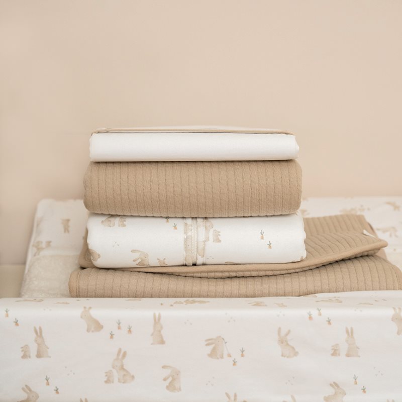 Wickelunterlage für unterwegs Pure Beige Little Dutch