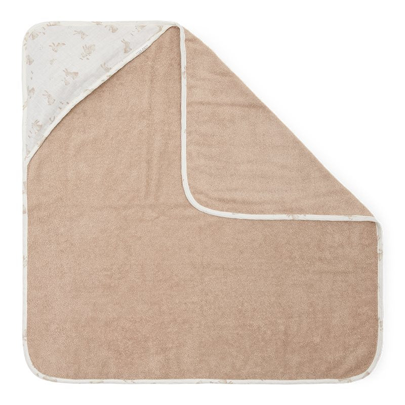 Kapuzenhandtuch Musselin Baby Bunny - 75 x 75 cm Little Dutch