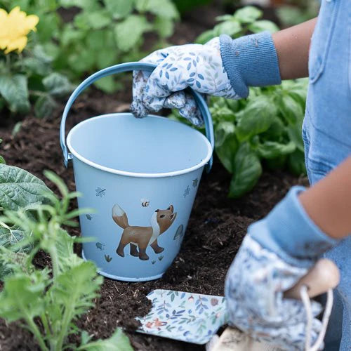 Garten Eimer Forest Friends Blau Little Dutch