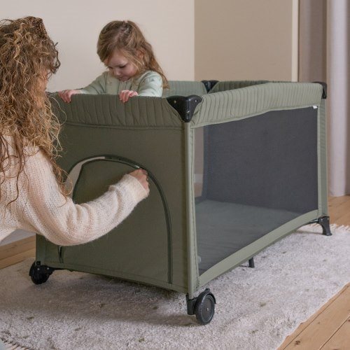 Little Dutch Reisebett mit Tasche Olive