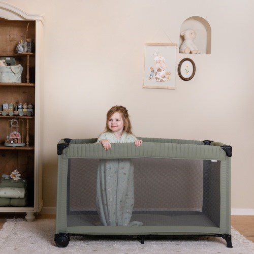 Little Dutch Reisebett mit Tasche Olive