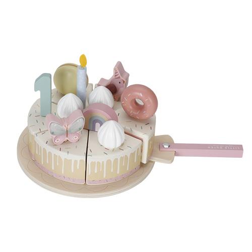 Little Dutch Geburtstagskuchen pink 26-teilig