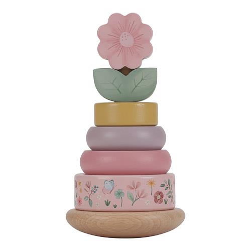 Little Dutch Holz-Stapelturm mit Ringen - Fairy Garden