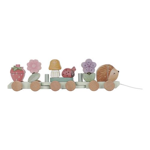 Little Dutch Eisenbahn mit Steck-Formen Igel - Fairy Garden