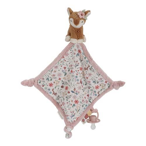 Little Dutch Kuscheltuch mit Print Reh - Fairy Garden
