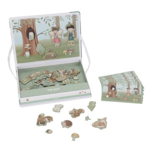 Little Dutch Magnet Puzzle - Forest Friends