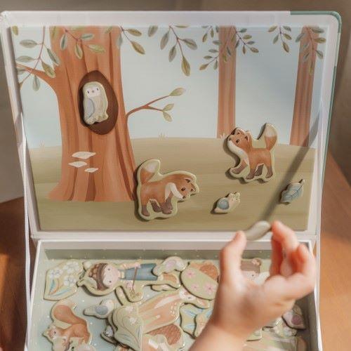 Little Dutch Magnet Puzzle - Forest Friends