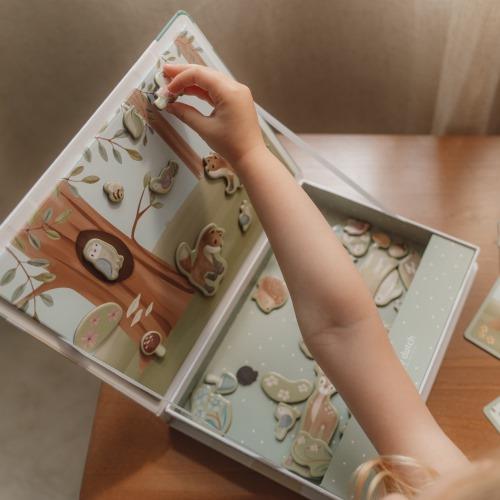 Little Dutch Magnet Puzzle - Forest Friends