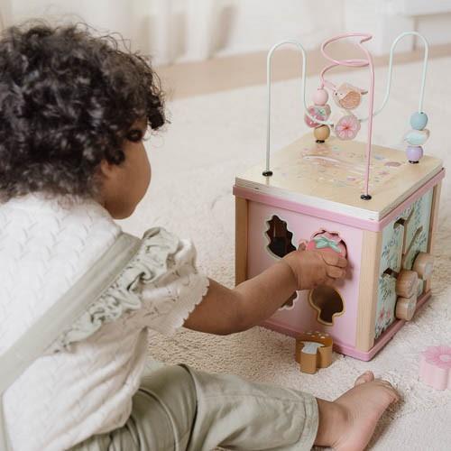 Little Dutch Holz-Aktivitäten-Würfel - Fairy Garden