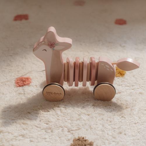 Little Dutch Wackelziehspielzeug Reh - Fairy Garden