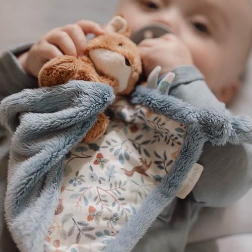 Little Dutch Kuscheltuch mit Print Fuchs- Forest Friends