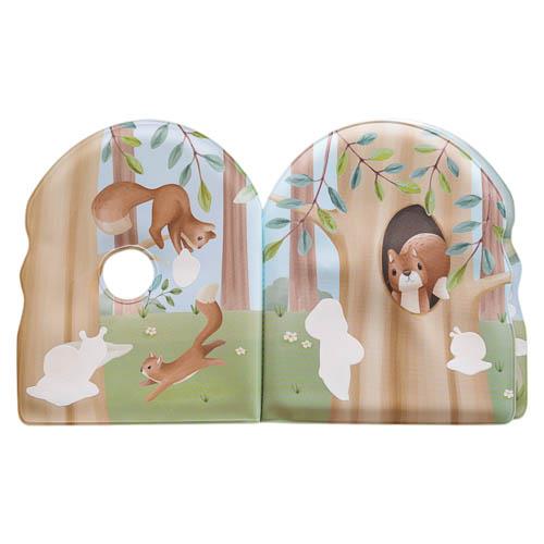 Little Dutch Bade und Spielbuch mit Farbwechsel Forest Friends