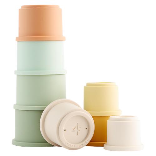 Little Dutch Stapel Becher - Mehrfarbig