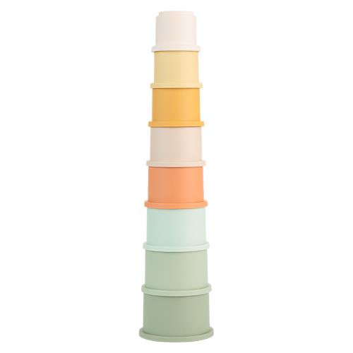Little Dutch Stapel Becher - Mehrfarbig