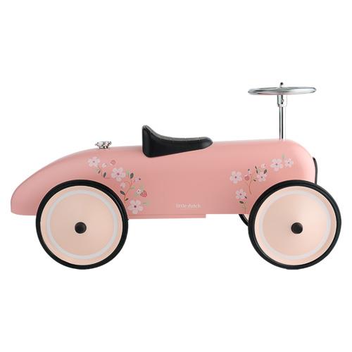 Little Dutch Retro Roller Laufauto - Rosa Metall