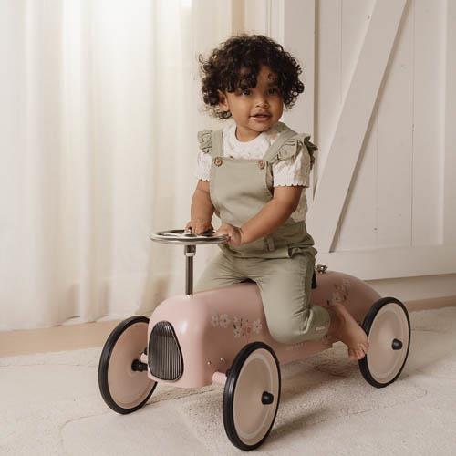 Little Dutch Retro Roller Laufauto - Rosa Metall