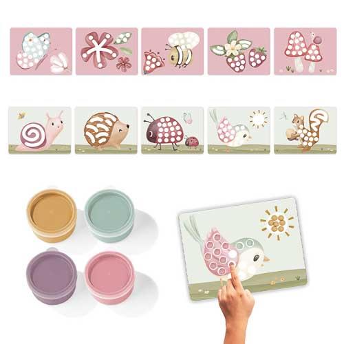 Little Dutch Fingerstempel Set Fairy Garden