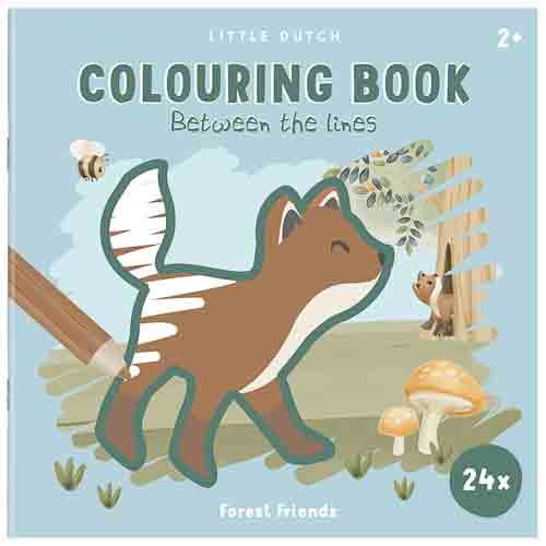 Little Dutch Malbuch - Forest Friends
