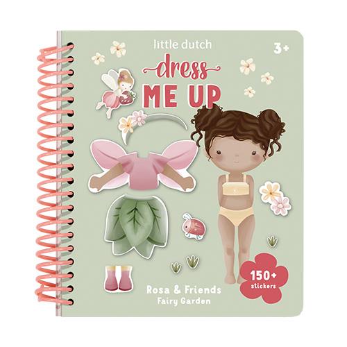 Little Dutch Dress Me Up Stickerbuch Rosa & Friends Fairy Garden