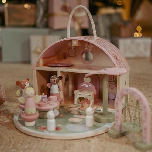 Little Dutch Feenhaus-Puppenhaus Holz Fairy Garden
