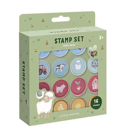 Little Dutch Stempel-Set Little Farm