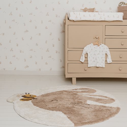 Little Dutch Teppich Hase - 103x110 cm