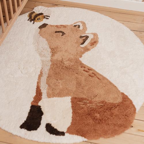Little Dutch Teppich Fuchs - 110x110 cm
