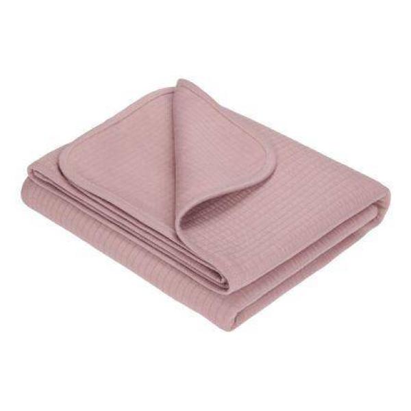 Sommerdecke Wiege Pure Soft Mauve Little Dutch