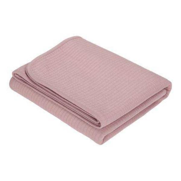 Sommerdecke Wiege Pure Soft Mauve Little Dutch