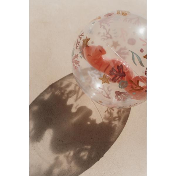 Strandball 3D Ocean Dreams Pink | Little Dutch