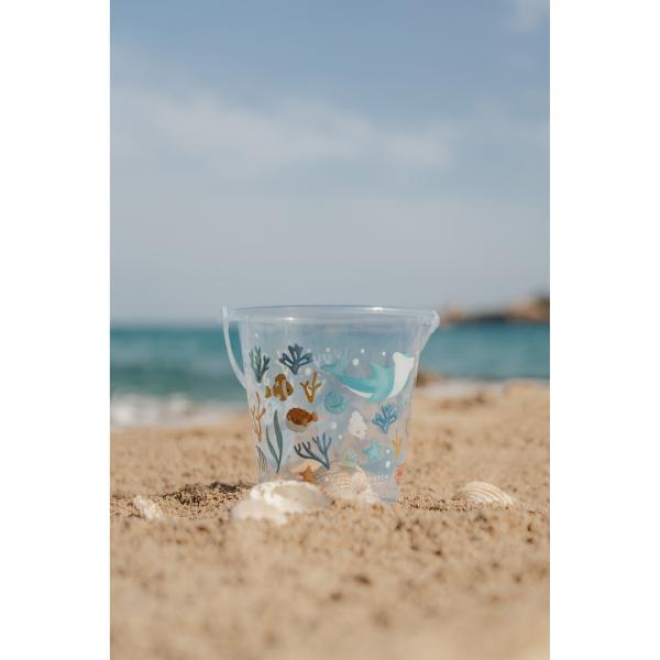 Schlepp- Eimer Ocean Dreams Blau 19cm Little Dutch