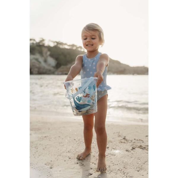 Schlepp- Eimer Ocean Dreams Blau 19cm Little Dutch
