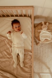 Little Dutch Schmusetuch Hase Newborn Bunny Naturals GRS