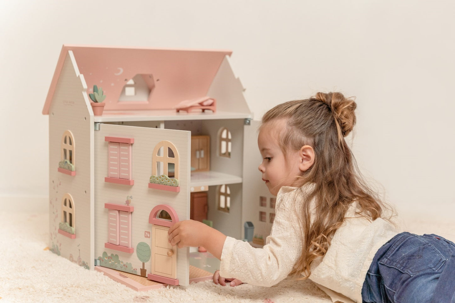 Little Dutch Holz Puppenhaus Pink