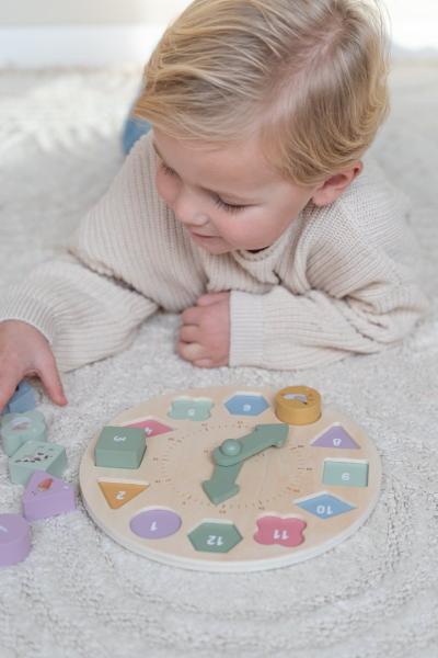 Little Dutch Puzzle-Uhr Little Farm Neu