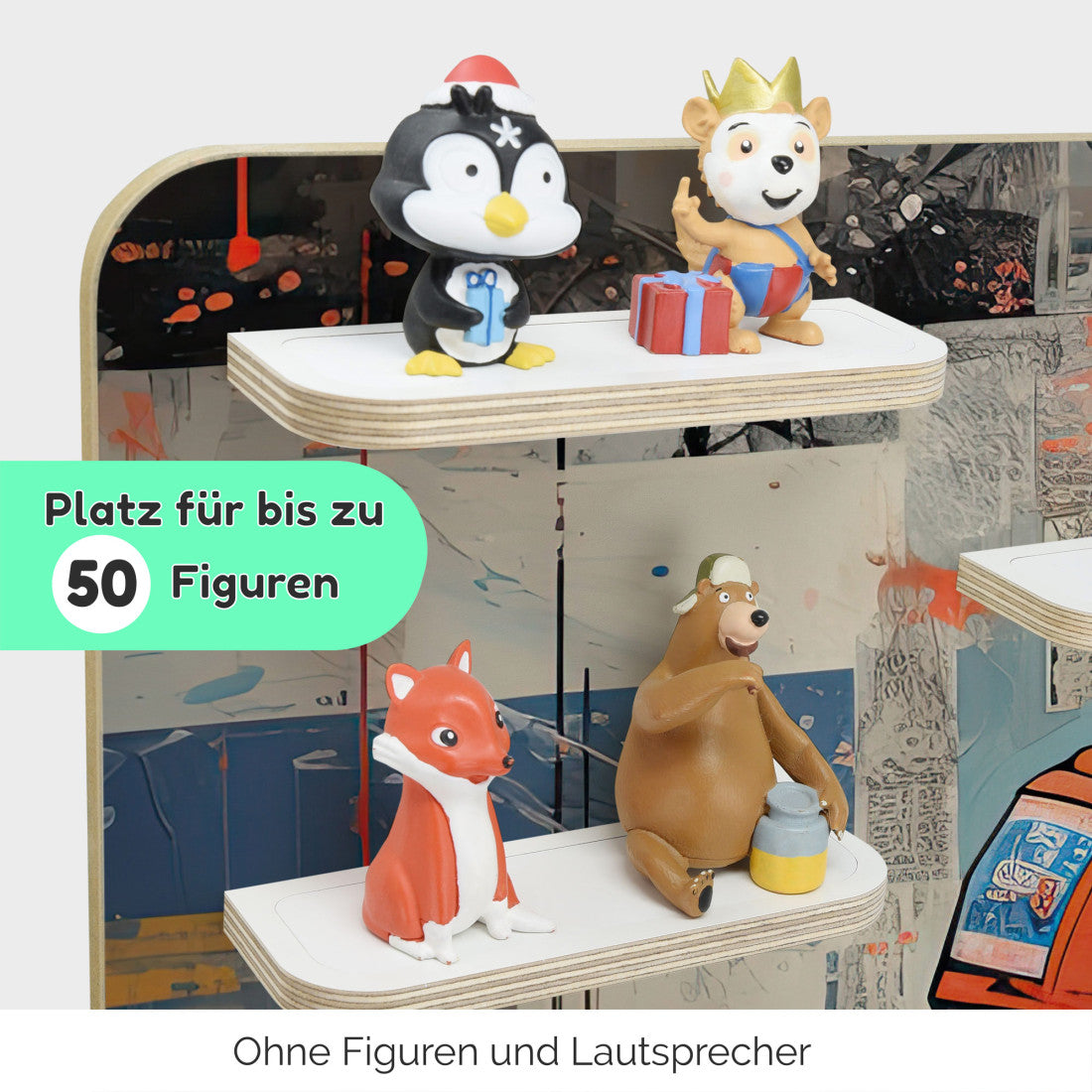 Astronaut -Kinder Regal geeignet für die Musikbox