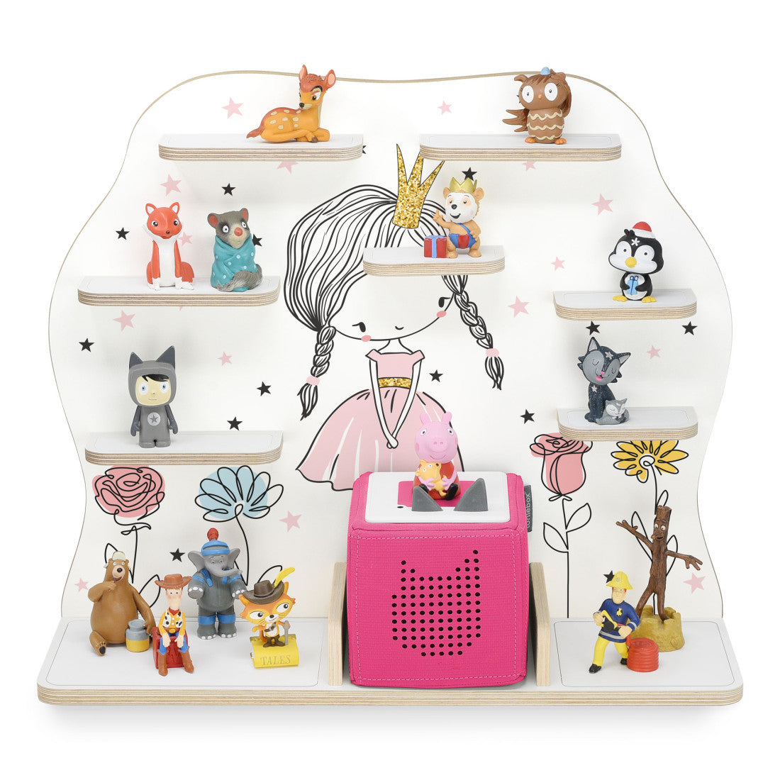 Prinzessin -Kinder Regal geeignet für die Musikbox