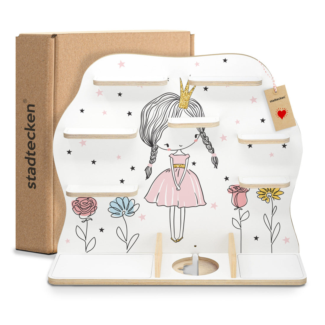 Prinzessin -Kinder Regal geeignet für die Musikbox