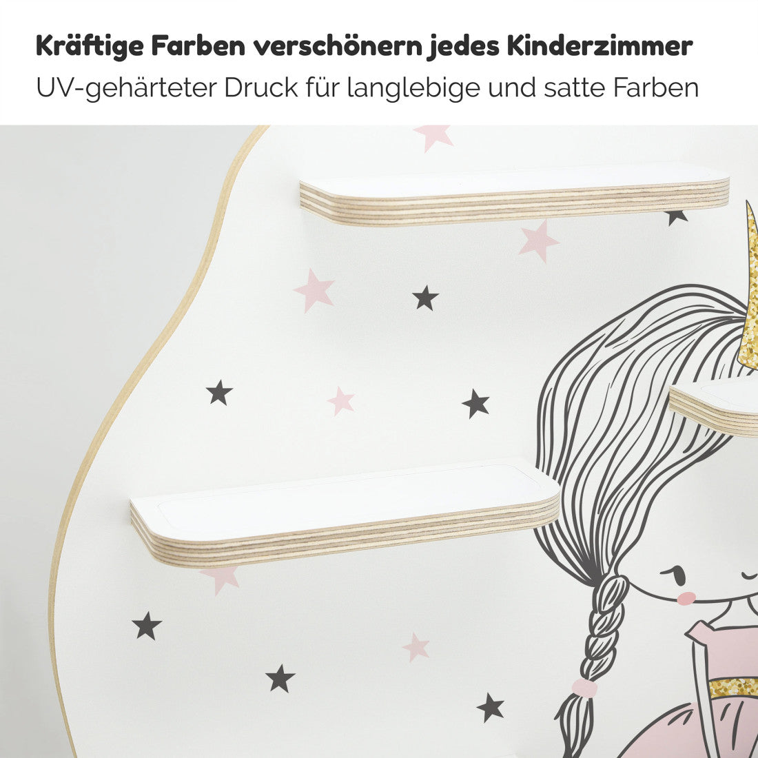 Prinzessin -Kinder Regal geeignet für die Musikbox