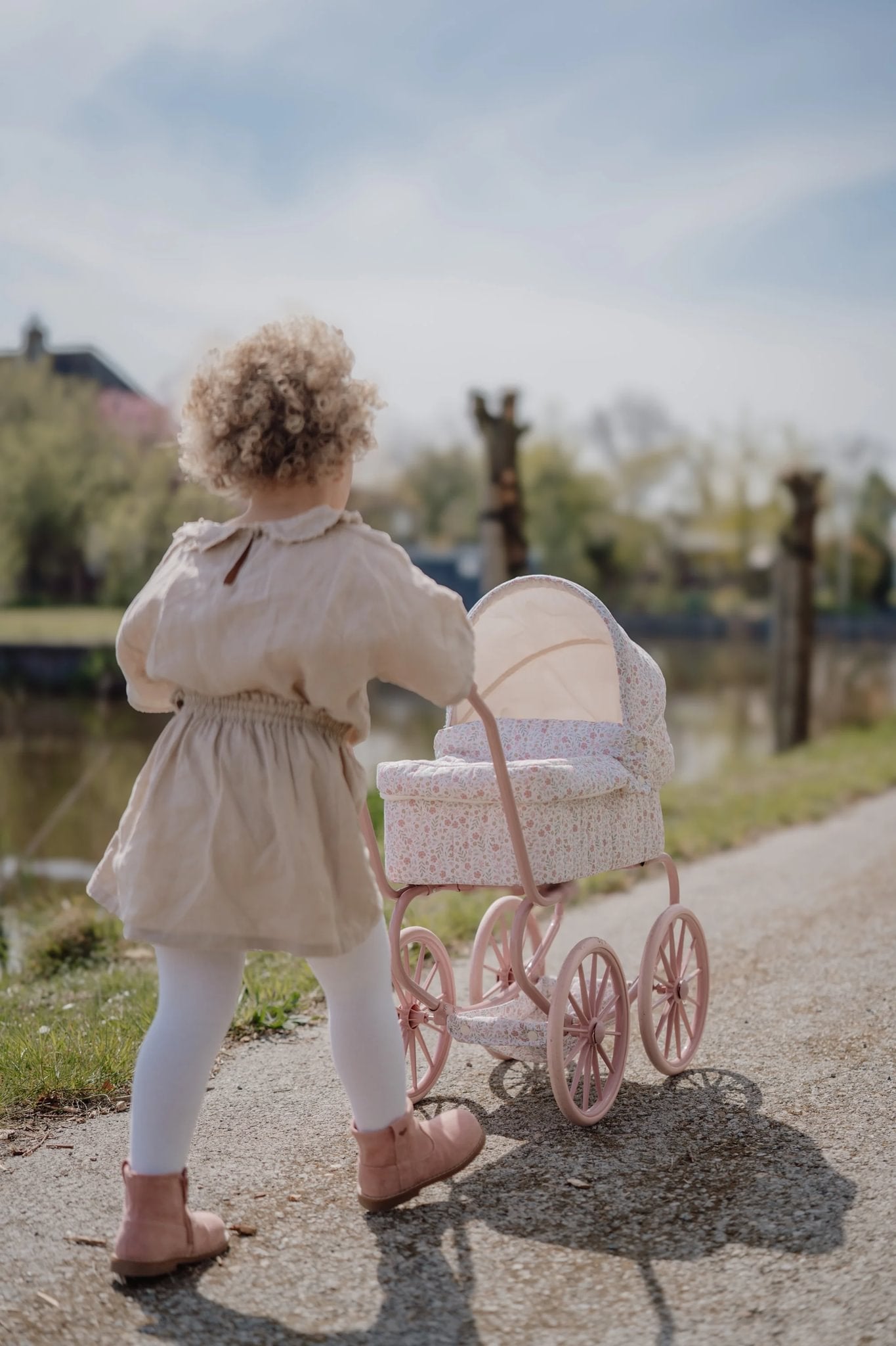 Little Dutch Metall- Puppenwagen Soft Flowers