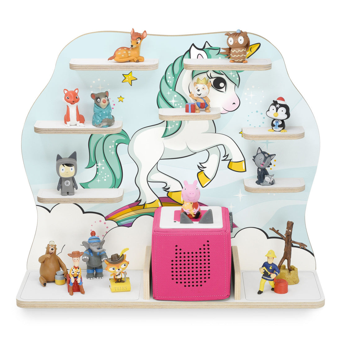 Einhorn -Kinder Regal geeignet für die Musikbox