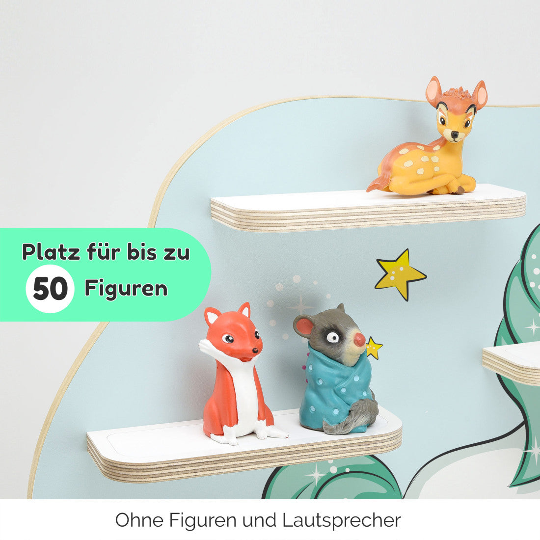 Einhorn -Kinder Regal geeignet für die Musikbox