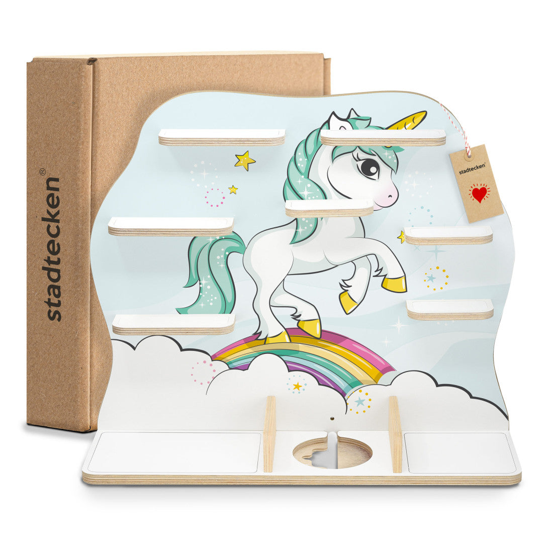 Einhorn -Kinder Regal geeignet für die Musikbox