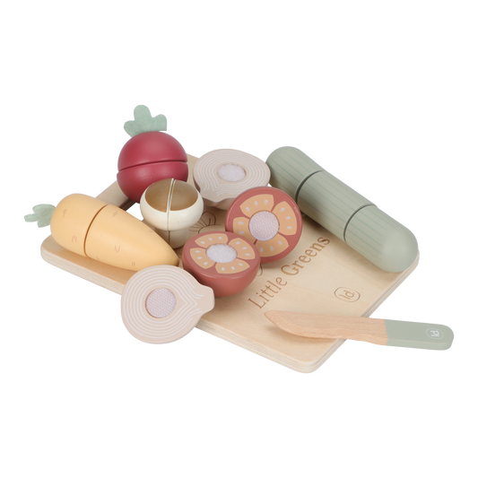 Little Dutch Holz Gemüse zum schneiden FSC