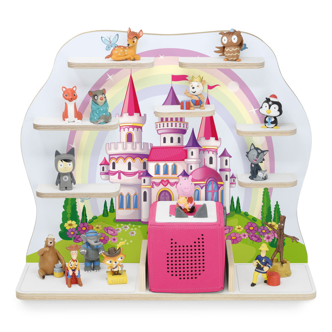 Märchenschloss -Kinder Regal geeignet für die Musikbox