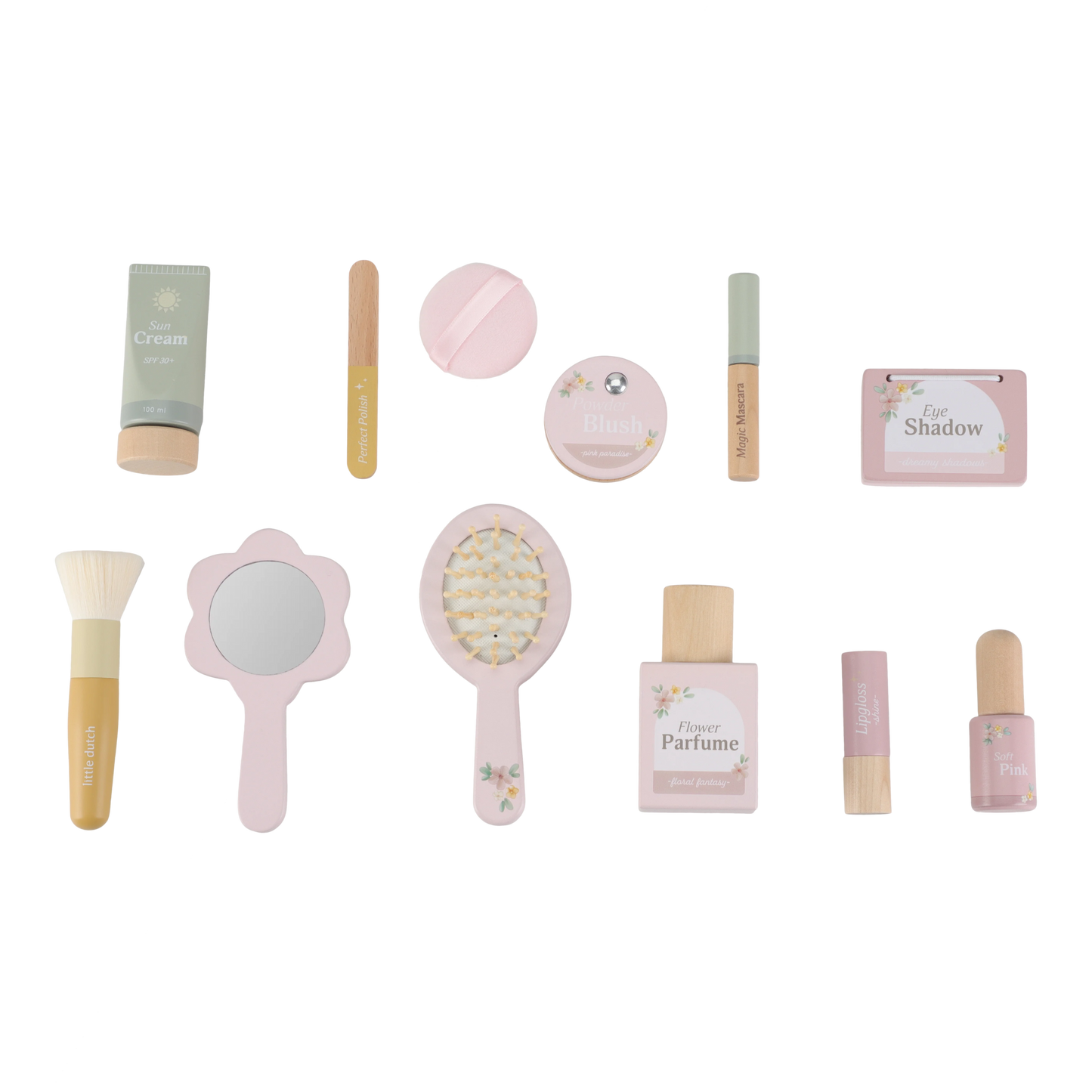 Little Dutch Holz-Make-up-Set - Mehrfarbig - Essentials